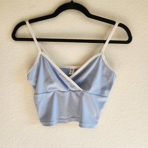 Cropped Contrast Tank